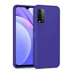 Newface Xiaomi Redmi 9T Nano İçi Kadife Silikon Mor Cep Telefonu Kılıfı