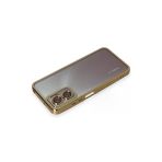 Newface Xiaomi Redmi Note 11e Kılıf Razer Lensli Silikon - Gold