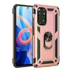 Newface Xiaomi Redmi Note 12s Kılıf Sofya Yüzüklü Silikon Kapak - Rose