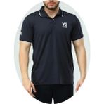 Newforss Adidas EF-3992 Erkek Polyester Mesh Polo Yaka T-Shirt - Gri - Koyu Gri