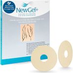 Newgel+ Areola Circles Silikon Skar Bandı - Meme Estetiği ve Ameliyat Izi Giderici 2 Adet (7.2 Cm) - Bej