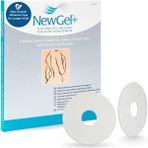 Newgel+ Areola Circles Silikon Skar Bandı - Meme Estetiği ve Ameliyat Izi Giderici 2 Adet (7.2 Cm) - Şeffaf