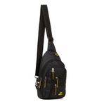 Newish 2033 Polo Meha Clup Keten Kulaklı ve Usb Çıkışlı Unisex Omuz ve Bel Çantası