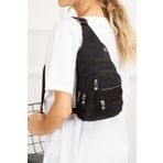 Newish Kadın Krınkıl Kumaş Suya Dayanıklı Çapraz Bel Ve Omuz Çantası Freebag (günlük)