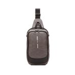 Newish Polo 2404-1 Body Bag Çapraz Sırt Omuz ve Göğüs Çantası Uziko GRİ