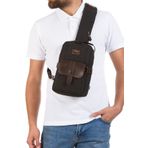 NEWISH POLO ACCESSORIES Newish Kanvas Omuz ve Sırt Çantası Çift Yönlü Askı