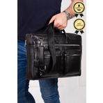 Newish Polo Alva Clup Deri Laptop & Evrak Çantası (40 X26)