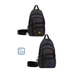 Newish Polo Erkek Çapraz Askılı Göğüs Ve Omuz Çantası 2 Adet