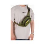 Newish Polo Erkek Kumaş Usb Kulaklık Çıkışlı Crossbody Çapraz Göğüs Omuz Ve Bel Çantası New201 - Haki