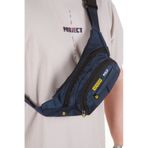 Newish Polo Erkek Kumaş Usb Kulaklık Çıkışlı Crossbody Çapraz Göğüs Omuz Ve Bel Çantası New201 - Lacivert