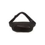 Newish Polo Erkek Siyah Deri Crossbody Çapraz Göğüs Omuz ve Bel Çantası