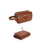 Newish Polo Erkek Siyah Vegan Deri Portföy Clutch Ve Cüzdan Kartlık