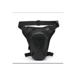Newish Polo Unısex Ayarlanabilir Askılı Kulaklık Şarj Kablo Çıkışlı Motorcu Bel Bacak Çantası-Port Bag