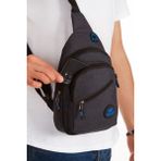 Newish Polo Unisex Su Geçirmez Çapraz Askılı Bel Omuz Göğüs ve Spor Çanta Günlük Bodybag Tek Kol - --