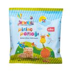 Newkid Fonksiyonel Pirinç Patlağı Şeftali Elma 50 gr