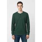 NEWKİDS Mevsimlik Düğme Detaylı Bawelna Kumaş Uzun Kollu Erkek Çocuk Sweatshirt