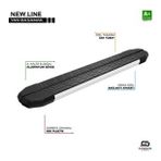 Newline Aluminyum Yan Basamak Profil 253 Cm