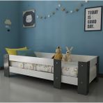 Newmod Touch Karyola Q4012-14 - 90 x 190 cm - Beyaz
