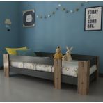Newmod Touch Karyola Q4012-43 - 90 x 190 cm - Antrasit