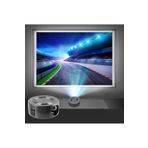 newnet 1080p Mini Taşınabilir LED Projektör Dış-İç Mekan Telefon Yansıtmalı Ev Sineması