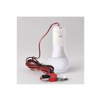 newnet Seyyar Kablolu Led Ampul- Akü Takviye Maşalı 1.8 METRE Kablolu- 12Volt 5Watt BEYAZ LED AMPUL
