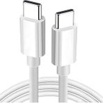 NewPole iPhone 15, 15 Plus, 15 Pro, 15 Pro Max Uyumlu USB-C to USB-C 20W Pd Hızlı Şarj ve Data Kablosu iPhone 15 Seri Galaxy S23/S22/S21 Seri, iPad Pro/iPad Air ile Uyumludur 100CM