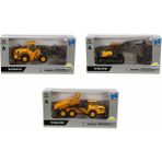 Newray Volvo 3'lü Newray 1:50 Ölçek Iş Makinesi Seti