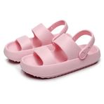 Newrong Flip Flop İki Aşınma Yumuşak Pembe Kadın Sandalet