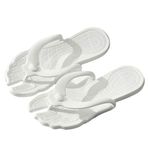 Newrong Flip Flops Taşınabilir Banyo Beyaz Kadın Terlik