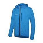 newrong Rüzgarlık, hafif, kapüşonlu, su geçirmez, güneş koruması, açık hava bisiklet montu, bol, parlak yeşil, Mavi, 4XL
