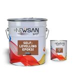 Newsan 17 kg Boya + 2.5 kg Sertleştirici Self-Leveling Epoksi Solventsiz Boya