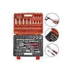 Newstar 108 Pcs Crv Çeliği Profesyonel Parlak Lokma Takımı 1/2-1/4