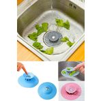 NEWSTORE HOME 2 Kademeli Dokunmatik Lavabo Tıkacı Silikon Lavabo Gider Tıpası 656511
