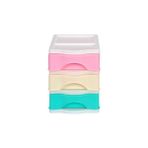 NEWSTORE HOME 3'lü Çekmeceli Organizer - Ekru