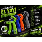 Newstore Home Ayarlı El Yayı 5-60 kg Ayarlanabilir Bilek Kas Güçlendirme - 1 Adet - Renkli