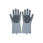 NEWSTORE HOME Sihirli Isıya Dayanıklı Silikon Çok Amaçlı Bulaşık Eldiven Fırçası