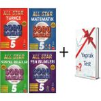 Newton 5. Sınıf All Star Matematik+Fen+Sosyal+Türkçe Soru Bankası(4 Kitap+Hediye)