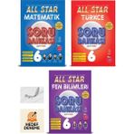 Newton 6.sınıf All Star Matematik Türkçe Fen Bilimleri Soru Bankası Hedef Deneme