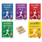 Newton 6. Sınıf Kondisyon Matematik Fen Türkçe Sosyal ve Paragraf Haftalık Denemeler 5li Set