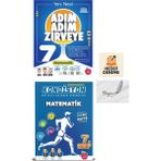 Newton - 7.Sınıf Adım Adım Zirveye Matematik Soru Bankası + Kondisyon Matematik Denemeleri Hedef Deneme