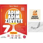 Newton 7.sınıf Adım Adım Zirveye Türkçe Soru Bankası Hedef Deneme