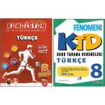 Newton 8.Sınıf Kondisyon Türkçe +Fenomen 8.Sınıf Türkçe Konu Tarama Denemesi (2 Kitap)