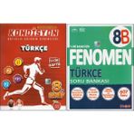 Newton 8.Sınıf Kondisyon Türkçe+Fenomen 8B Türkçe (2 Kitap)