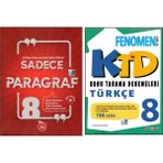 Newton 8.Sınıf Sadace Paragraf+Fenomen Türkçe Konu Tarama Denemeleri (2 Kitap)