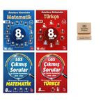 Newton LGS 8. Sınıf Matematik ve Türkçe Denemeleri ve Çıkmış Sorular + Telefon Standı
