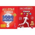 Newton Yayınları - 5. Sınıf All Star Türkçe Soru Bankası + Kondisyon Türkçe Deneme 37 Hafta 2'li Set