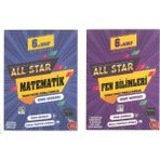 Newton Yayınları 6. Sınıf All Star Matematik-Fen Bilimleri Soru Bankası Set