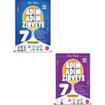 Newton Yayınları 7. Sınıf Adım Adım Matematik - Fen Bilimleri Soru Bankası Seti