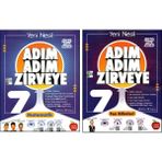 Newton Yayınları 7. Sınıf Matematik+Fen Bilimleri Adım Adım Zirveye Soru Bankası 2 Kitap