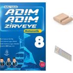Newton Yayınları 8.sınıf Adım Adım Zirveye Matematik Soru Bankası 2026 Lgs +Telefon Tutucu+Çözüm Ayracı - Video Çözümlü